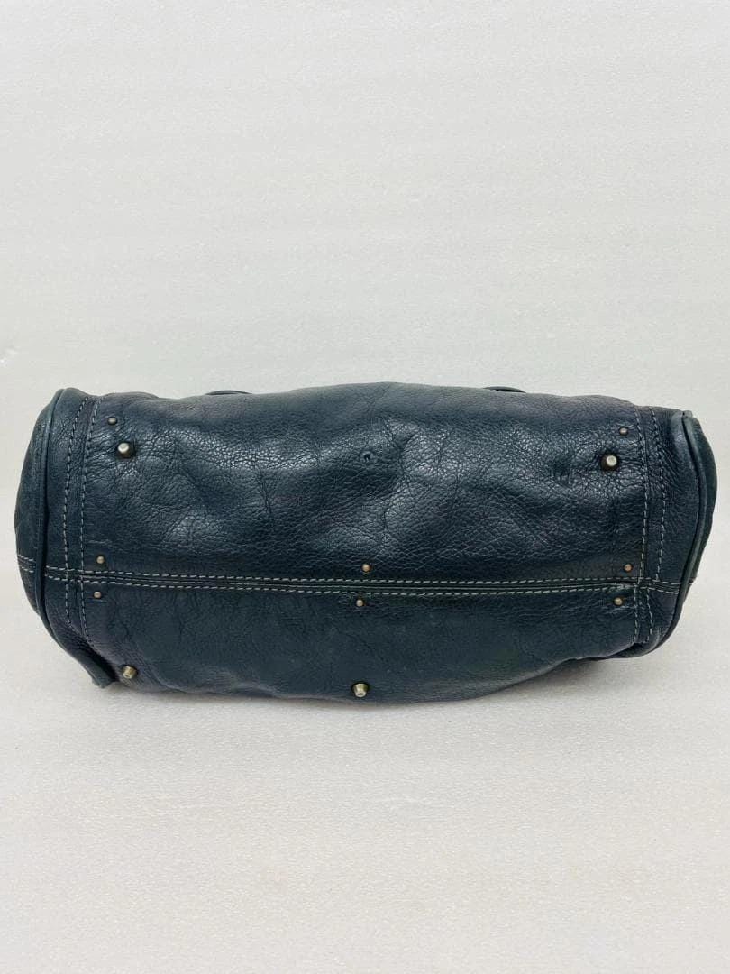 Chloe Paddington Leather Handbag Black Authentic