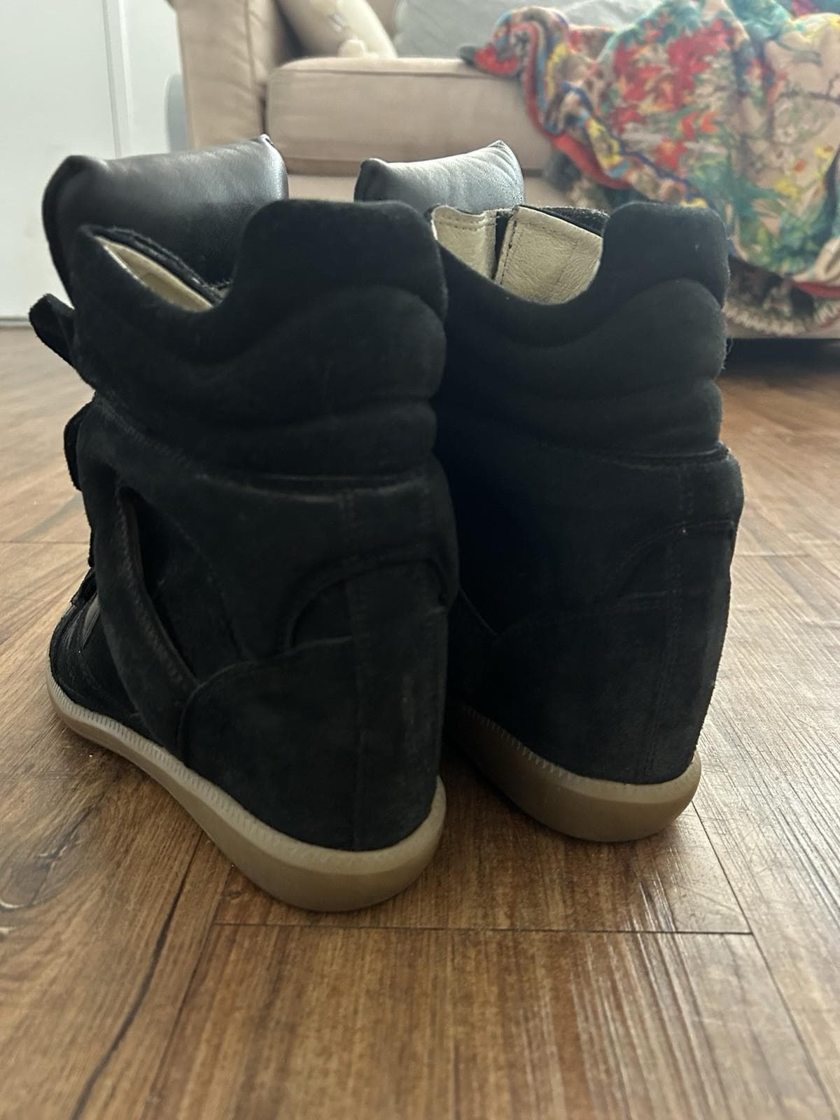 ISABEL MARANT BEKETT Sneakers bekett leather wedge sneakers