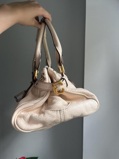 Chloe Paddington Cream Bag
