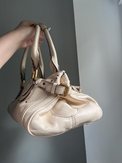 Chloe Paddington Cream Bag